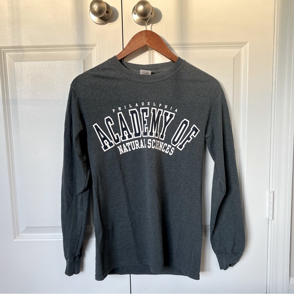 Philadelphia Academy of Natural Sciences Dark Grey Crewneck Sweater